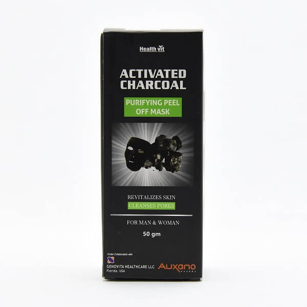 Auxano Activated Charcoal Purifying Peel Off Mask 50g