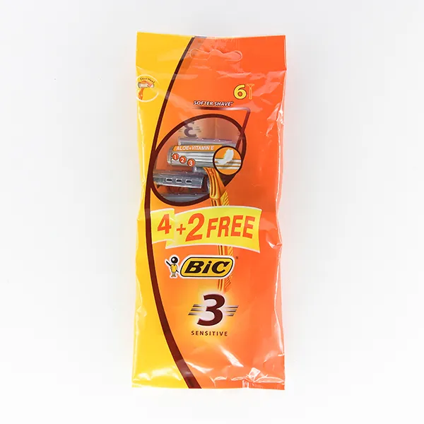 BIC Comfort 3 Razor 4Pcs