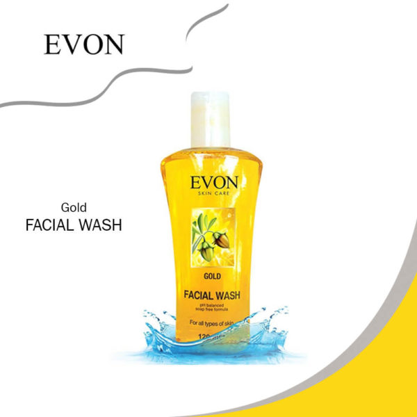 Evon Gold Facial Wash 120ML