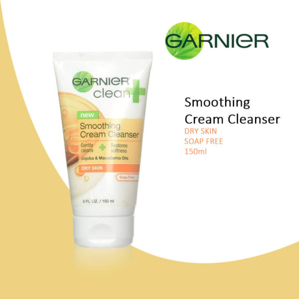 Garnier Clean Smoothing Cream Cleanser 150ML
