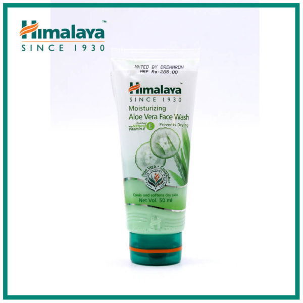Himalaya Moisturizing Aloe Vera Face Wash 50ML
