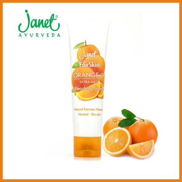 Janet Fair Skin JanetF Orange C Extra Mild Bleaching Cream