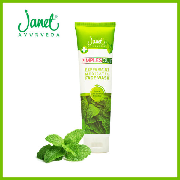 Janet Pimples Out Peppermin Face Wash 100ML