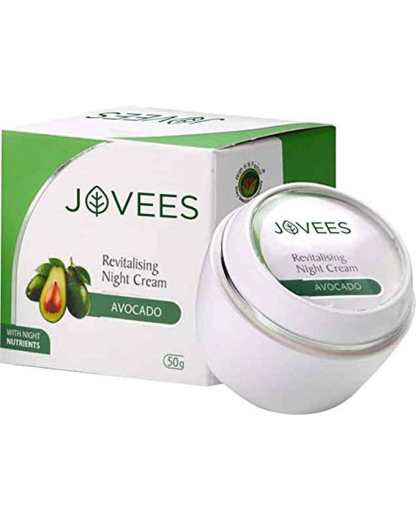 Jovees Avocado Revitalising Night Cream - 50G