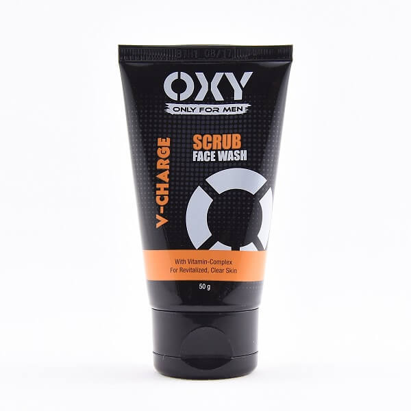 OXY V Charge Scrub Face Wash Men 50g