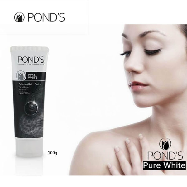 Ponds Pure White Pollution Out Purity 100G