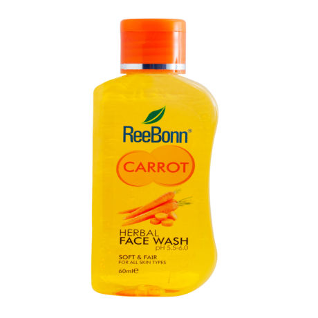 ReeBonn Carrot Herbal Face Wash 60ML