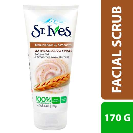 St. Ives Nourished and Smooth Scrub 170G