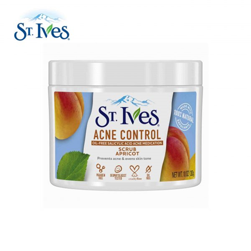 St Lves Acne Control Oil Free Apricot Scrub 283G