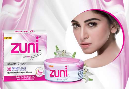 Zuni Beauty Cream 3X Fairness Anti Aging + Anti Acne Original