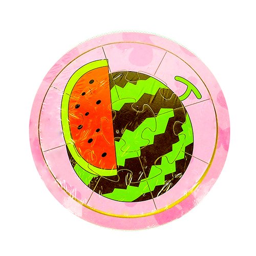 Round Shape Printed Puzzle For Kids