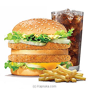 Burger King Big King Veggie Burger Meal Regular