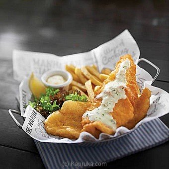 Manhattan Fish 'N Chips With Barramundi