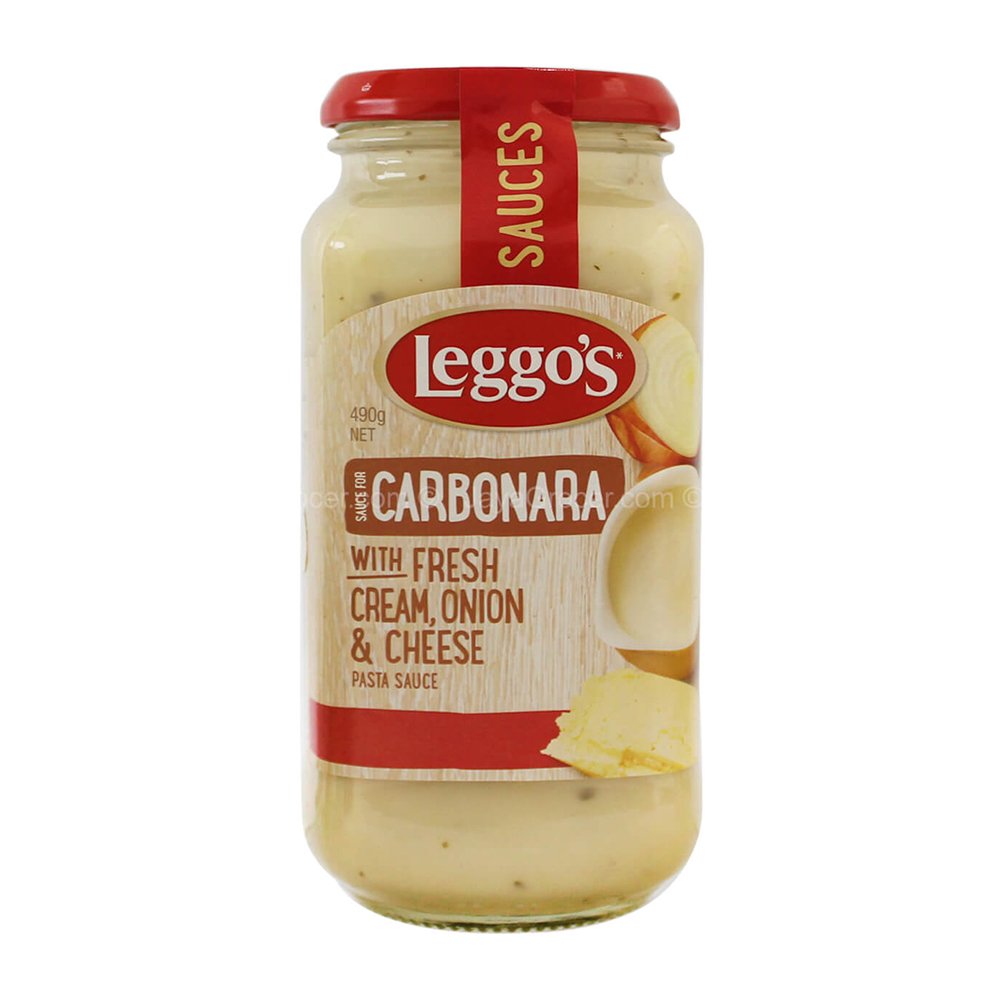 Leggo's Carbonara Pasta Sauce 490G