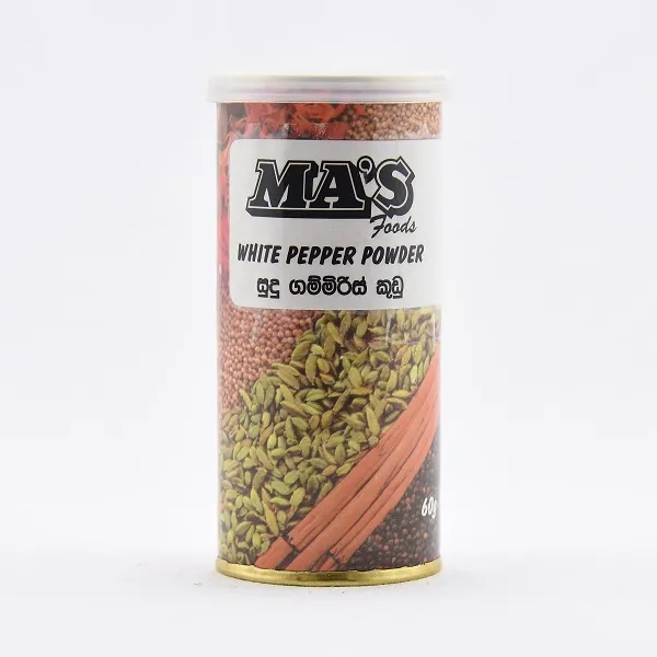 MA's Foods White Pepper Powder 60g