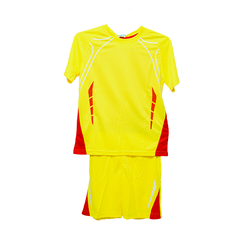 Yellow Sports T Sportswear Set