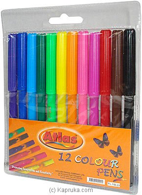 Atlas 12 Colour Pens