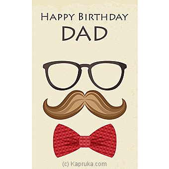 Birthday Greeting Card For Dad