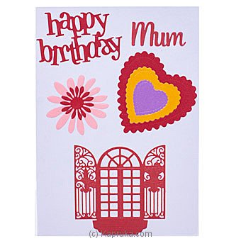 Handmade Birthday Greeting Card For Mom