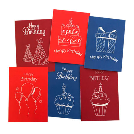 Noteworthy Foiled Greeting Cards