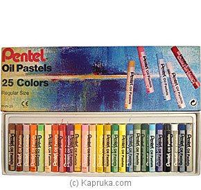 Pentel Oil Pastels 25 Colours