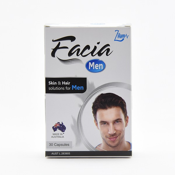 Facia Men Skin & Hair 30 Capsules