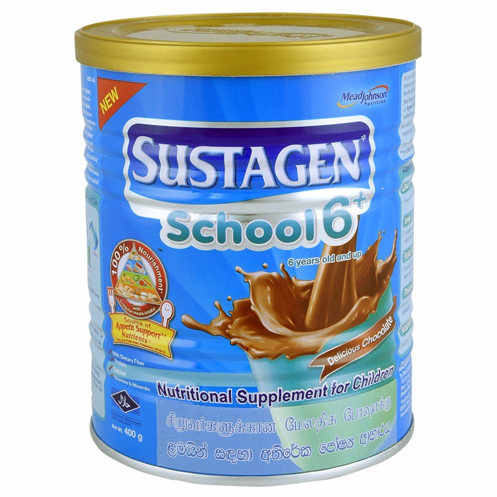 Sustagen School 6+ Delicious Chocolate 400g