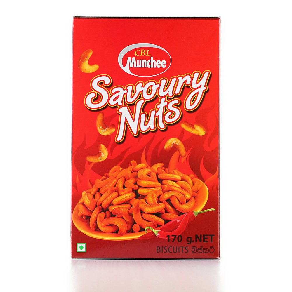 Cbl Munchee Savoury Nuts 170g