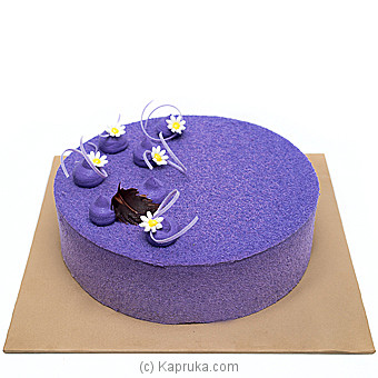 Cinnamon Lakeside Blueberry Velvet Cake