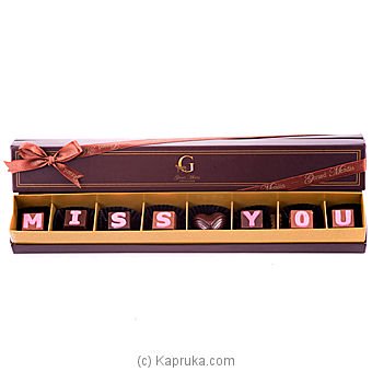 Gerard Mendis Miss U Chocolate Box 8Pcs