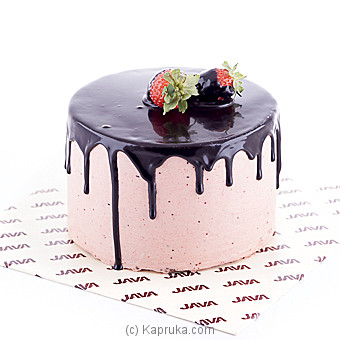 Java Lounge Strawberry Chocolate Cake