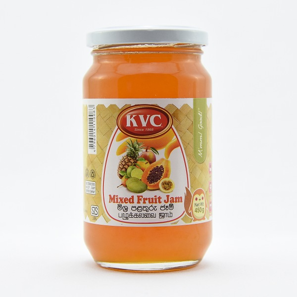 Kvc Mixed Fruit Jam 450g