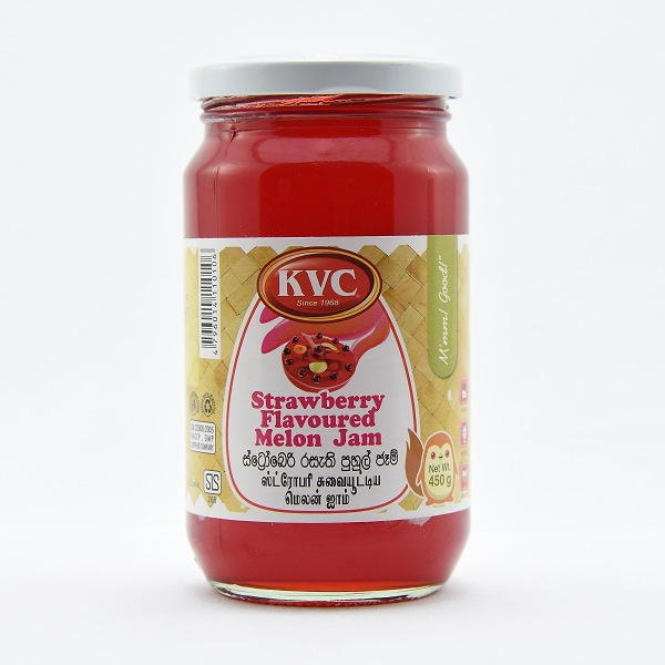 Kvc Strawbery Flavoured Melon Jam 450g