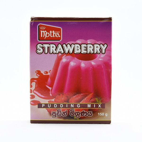 Motha Strawberry Pudding Mix 150g