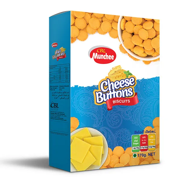 Munchee Cheese Buttons 170g