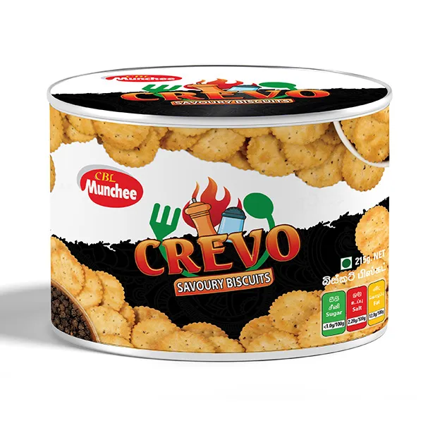 Munchee Crevo Savoury Biscuits 215g