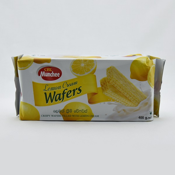 Munchee Lemon Cream Wafers 400g