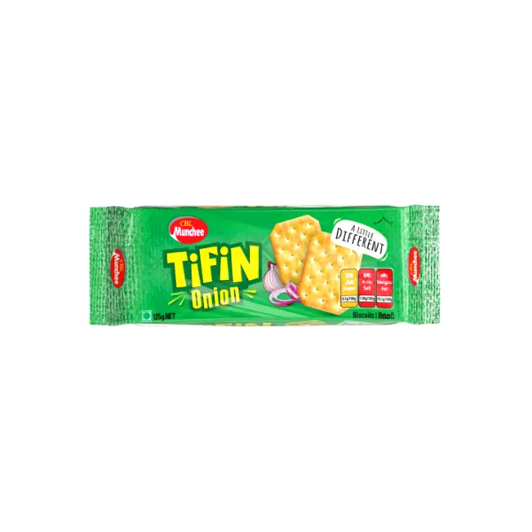 Munchee Tifin Onion Biscuits 125g