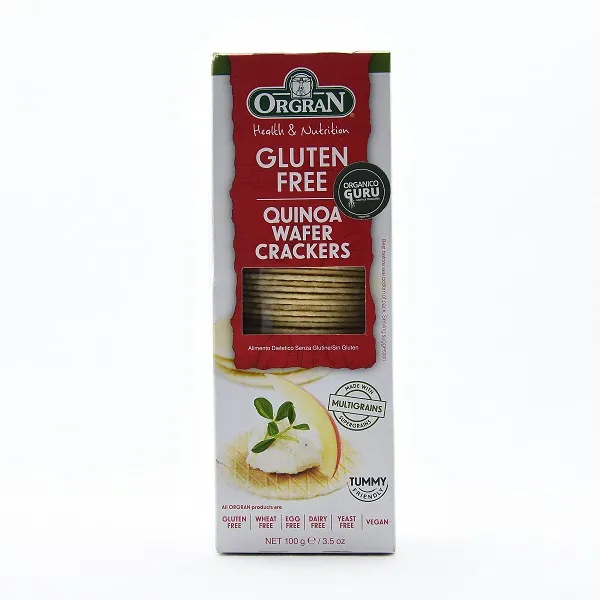 Orgran Gluten Free Quinoa Wafer Cracker 100g
