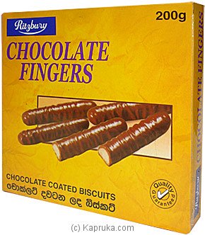 Ritzbury Chocolate Fingers 200g