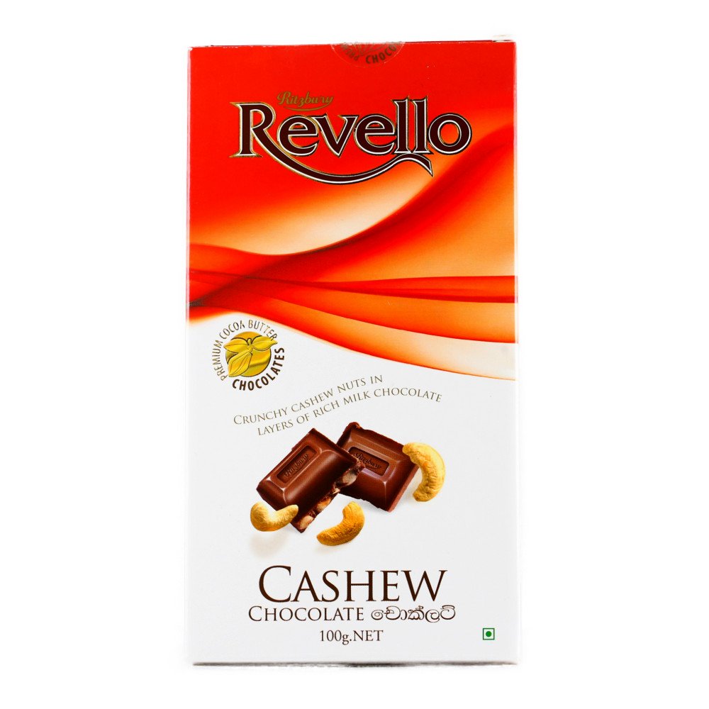 Ritzbury Revello Cashew Chocolate 100g