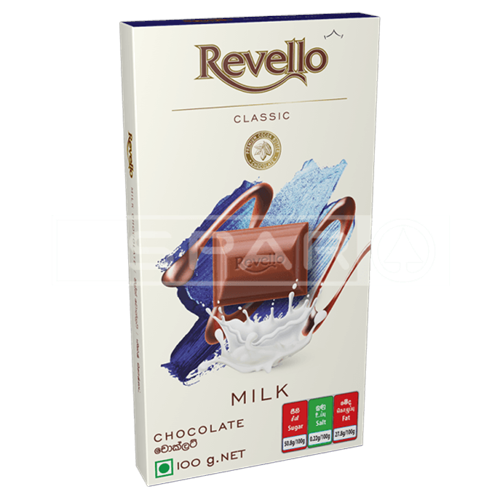 Ritzbury REVELLO Milk Chocolate 100G