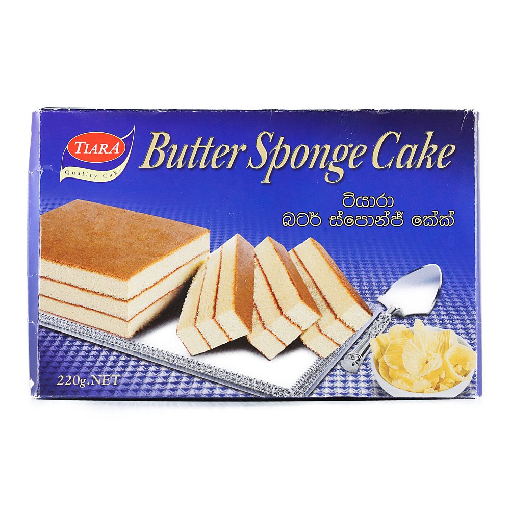 Tiara Butter Sponge Cake 220G