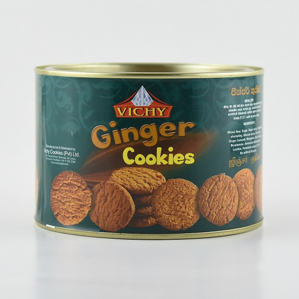 Vichy Ginger Cookies Tin 240g