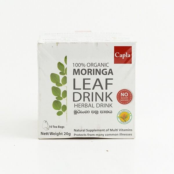 Capla 100% Organic Moringa Leaf Drink 20g