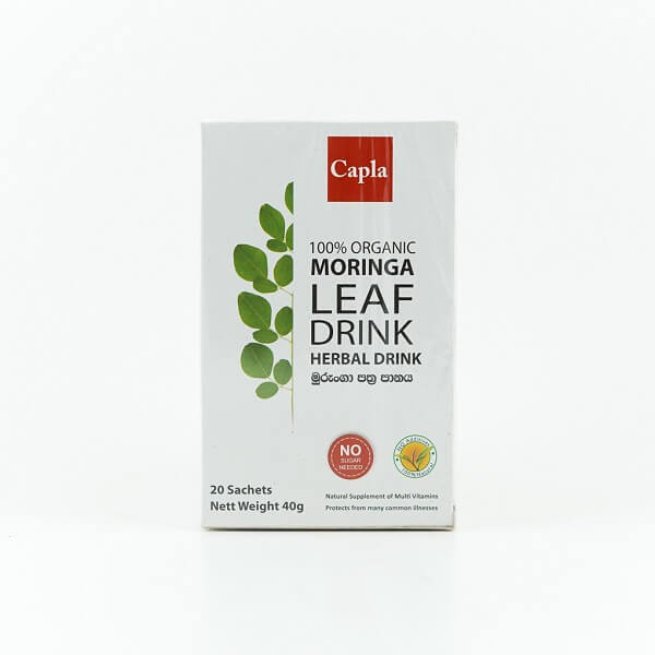 Capla 100% Organic Moringa Leaf Drink 40g