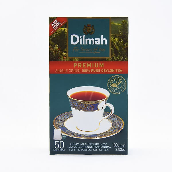 Dilmah Premium Tea Bags 50pcs 100g