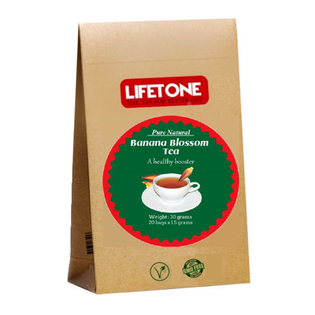 Lifetone Banana Blossom Herbal Tea - 20 Teabags