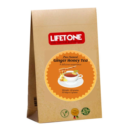 Lifetone Ginger and Honey Tea (20 Bags)