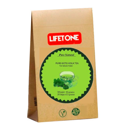 Lifetone Gotu Kola Herbal Tea - 20 Tea Bags
